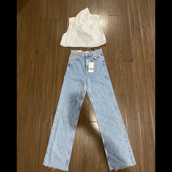 Zara 90s full length jeans - Picture 2 of 8